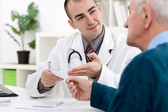 To go to a doctor for pathological emissions in men